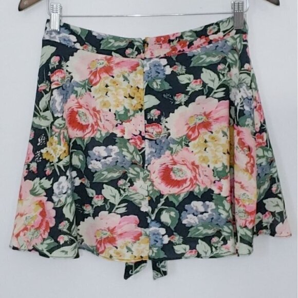 NWT ZARA Floral faux wrap Dora mini skirt - Picture 5 of 13